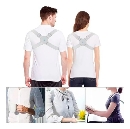 Corrector De Postura Con Sensor Inteligente, Hombre Y Mujer