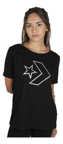 Remera Converse Metals Star Chevron Textil - D5585101 - Conv