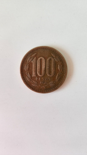 Moneda $100 Año 1984