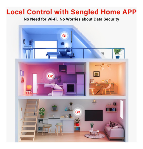 Sengled Bombillas Inteligentes Rgbw 60w Con Control Remoto