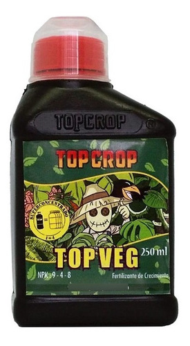 Top Crop Veg Fertilizante De Crecimiento 250ml.
