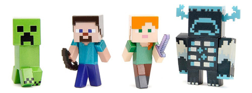 Figuras Metálicas De Minecraft