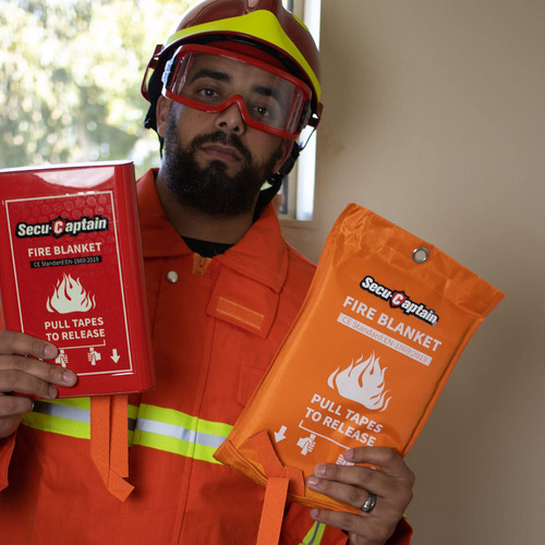 Secucaptain - Manta De Emergencia Contra Incendios Para El H