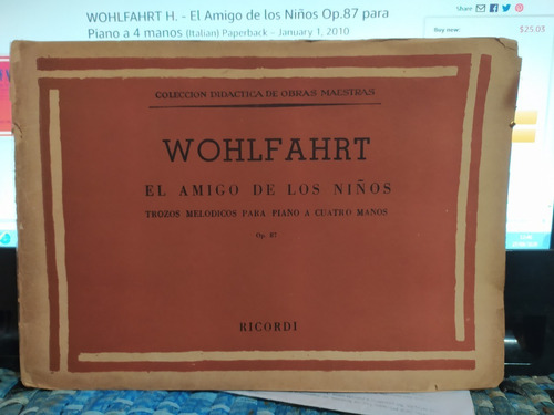 Wohlfahrt H. - El Amigo De Los Niños Op.87