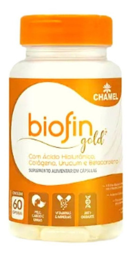 Biofin Gold Ác. Hialurônico, Colágeno, Biotina, Vitamina A