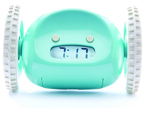 Clocky Reloj Despertador Ruedas Aqua