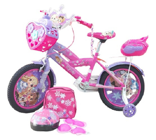 Bicicleta Para Niñas Princesas 