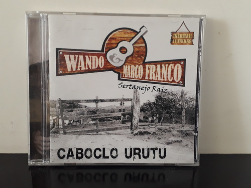 Cd Wando E Marco Franco - Caboclo Urutu (raro) Versão Capa Acrilica (Usado)