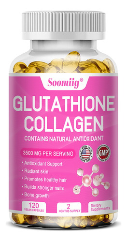 Colágeno De Glutatión 3500 Mg Antioxidantes Uumamaa