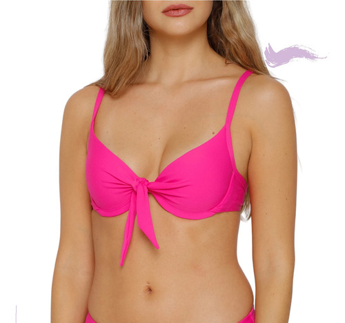 Corpiño Bikini Con Aro Y Push Up Noxion