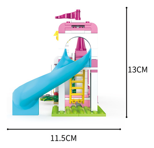 Bloques Para Armar Cogo Girls Pet Casa De Mascotas 244 Pzs