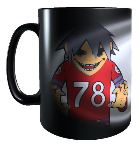 Taza Mágica Gorillaz 2-d, Tazon Cambia Color