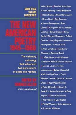 Libro The New American Poetry, 1945-1960 - Donald Allen