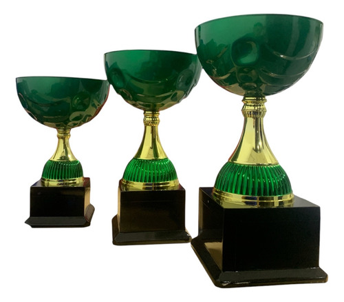 Copas Premiacion Verde Trofeo