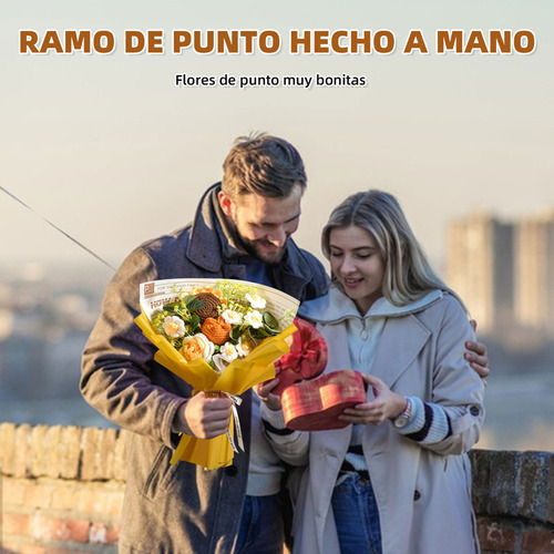 '' Ramo De Tulipanes Tejido A Crochet