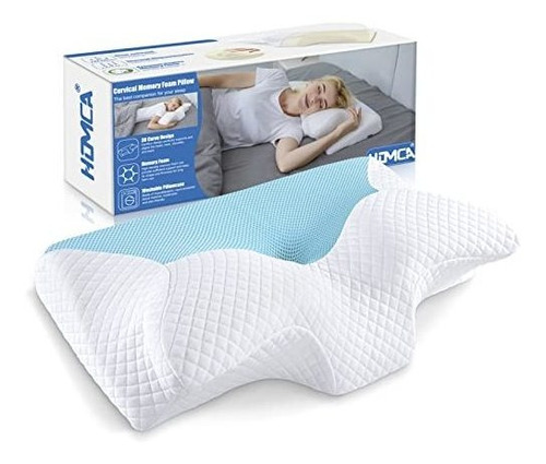 Homca Cervical Pillow Memory Foam Pillows - Contour 1js99