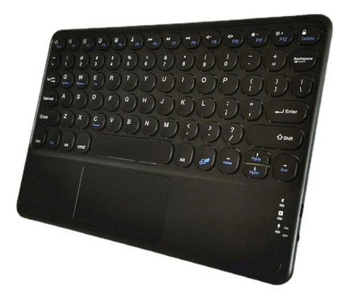 Teclado Inalámbrico Tablet Touch Recargable