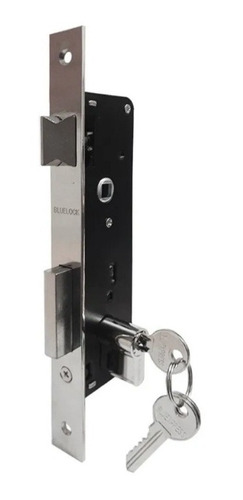 Cerradura Embutir Seguridad 45mm + Cilindro 