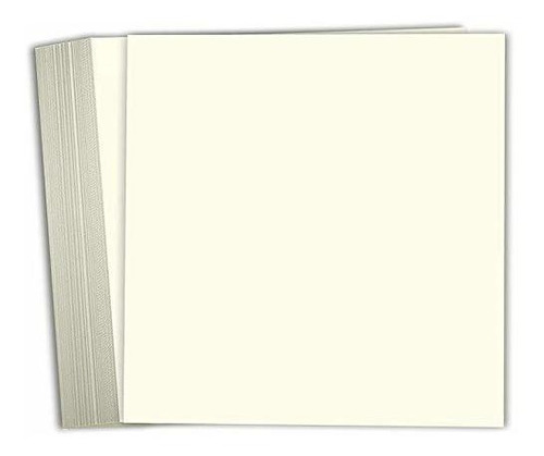 Papel Scrapbook Cartulina Crema 12x12 80lb 25 Hojas