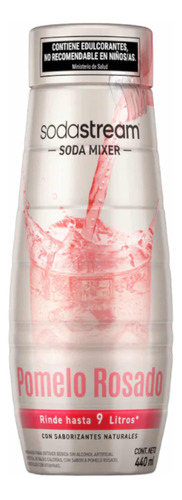 Oferta! Sodastream Soda Mixer Sabor Pomelo Rinde 9 Litros