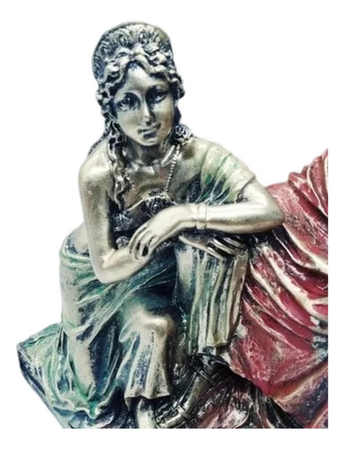 Estatua Deus Grego Mitologia Grega De Zeus E Hera No Trono