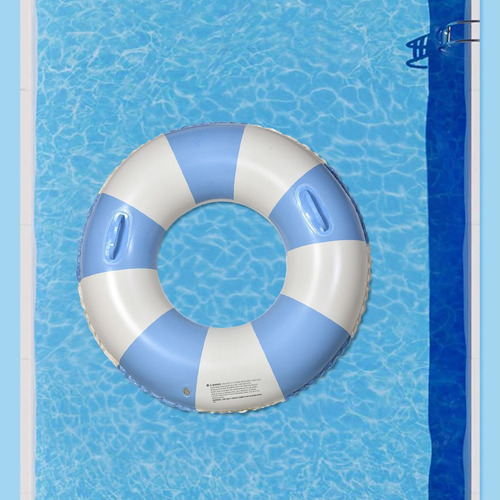Adult Swimming Ring Inflatable Pool Float Thick Swim