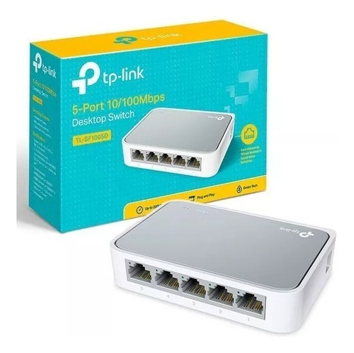 Switch Tp-link 5 Puertos Tl-sf1005d 5 Bocas 