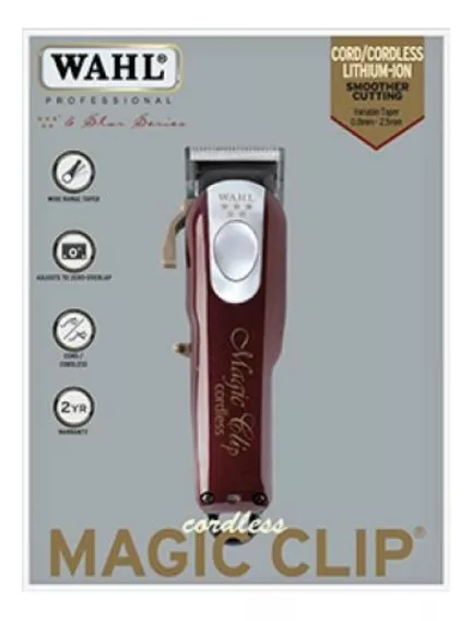 Wahl Magic Clip Cordless - Máquina Cortadora De Pelo