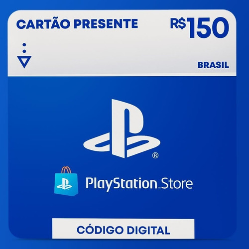 R$150 Playstation Store  Cartão Presente Digital [exclusivo]