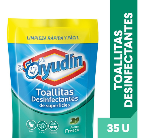 Ayudin Toallitas Desinfectantes Doy Pack Fresco