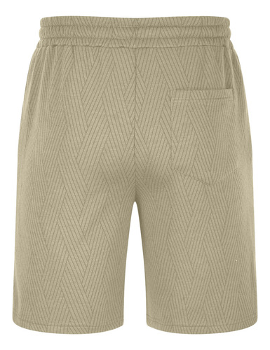 Q Bolsillos Casuales Con Cordón De Color Liso Para Hombre El
