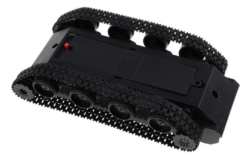Chassi Carro Tanque Choque Leve Robô Inteligente Diy Com Kit