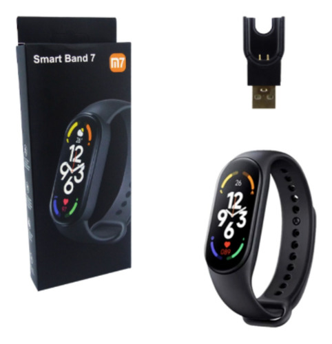 Reloj Smart Band 7 Pantalla A Color Carga Usb