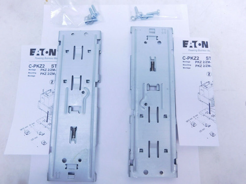2 Pack! C-pkz2 Moeller Eaton Clip-on Fitting Plate Din R Yyh