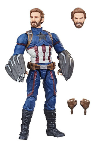 Figura Capitan America - The Infinity Saga - Marvel Legends