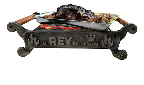 Parrilla Brasero De Mesa: El Rey Del Asado