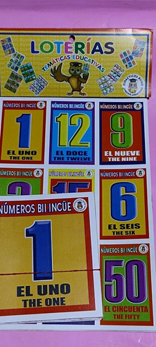 Loteria Didactica Varios Modelos 