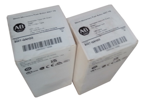 Allen Bradley 800t-qah2g 30mm Momentary Push Button 80