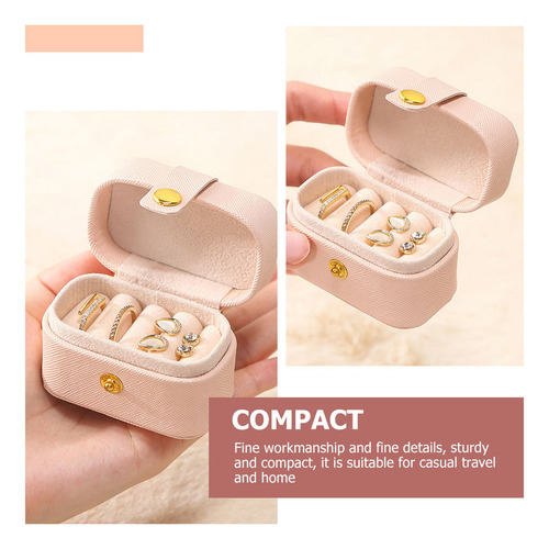 Joyero Portátil, Cajas De Joyería De Viaje, Mini Caja De Ani