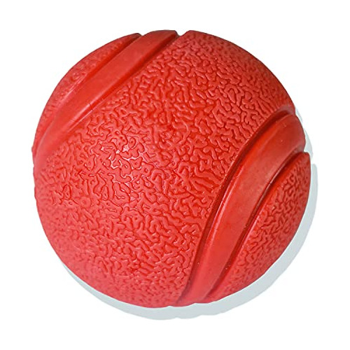 Pelota Roja Sólida Perros, Rebote Ultra Perros, Durade...