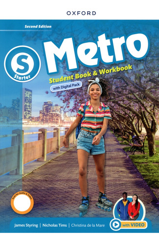 Metro Starter Second Edition Book + Wb With Digital Pack/nov