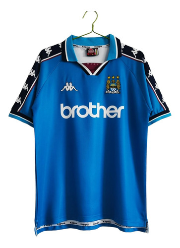 Remera Fútbol Manchester City Retro Inglaterra - Año 1997