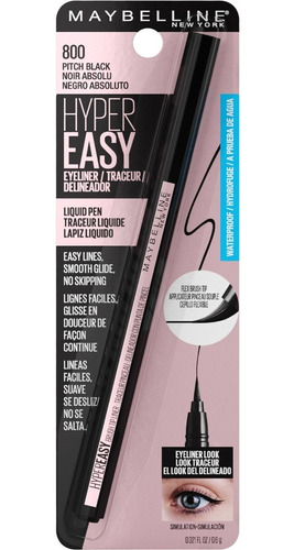 Delineador Caneta Maybelline Hyper Easy - Preto - P. D'água