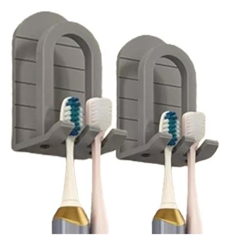 3 Piezas Porta Cepillos De Dientes De Baño Sin Perforación