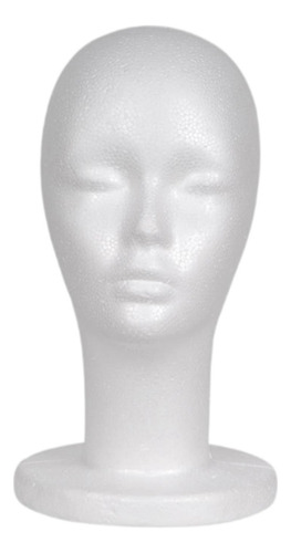 Cabeza De Maniquí De Espuma, Soporte Para Estilo A