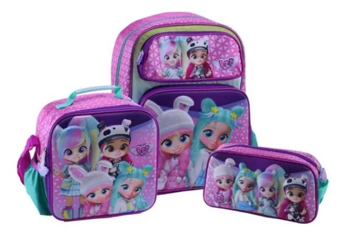 comprar Set Hello Cry Babies Bff Mochirueda+lonchera+cartuchera