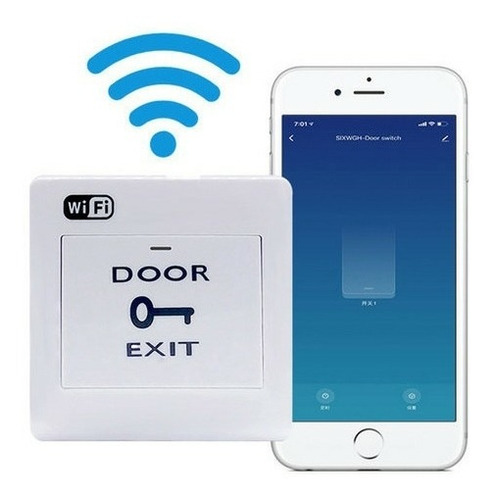 Botón De Salida Inteligente Tuya Smart Wifi Rele Com No Nc