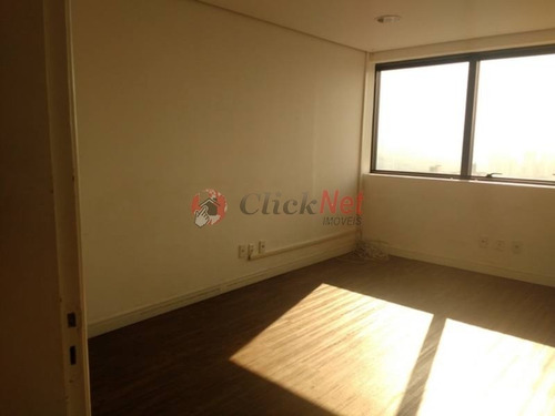 Imagem 19 de 30 de Sala Comercial Em Condomínio Com 146,50 M2 De Área Útil, 4 Wc´s, 4 Vagas No Bairro Paraíso, Santo André. - 3947