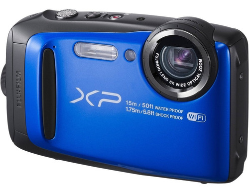 Fujifilm Finepix Xp90 Camara Digital Impermeable Azul