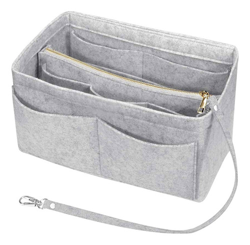 Organizador De Bolsos Insert Bags Con 10 Bolsillos En B